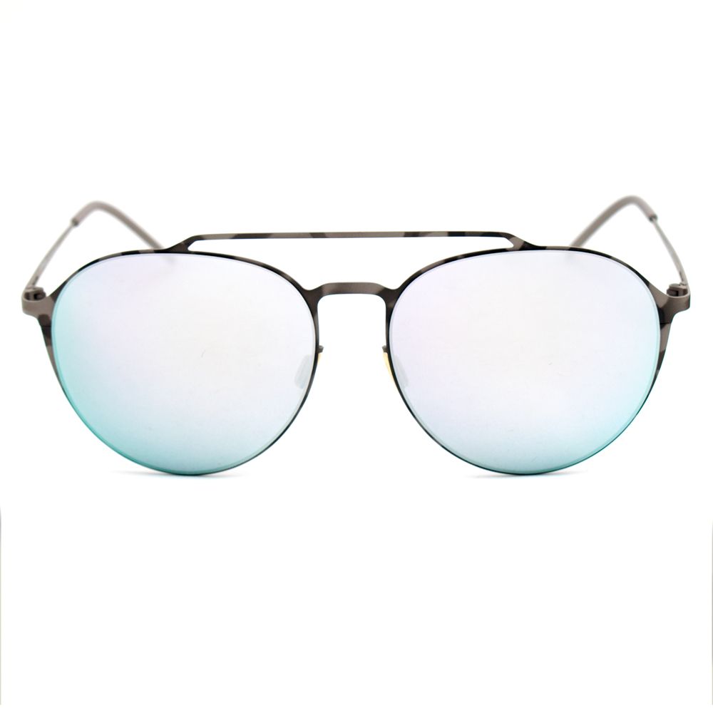 Graue Sonnenbrille aus Metall von Italia Independent