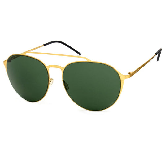 Italia Independent Sonnenbrille aus goldenem Metall
