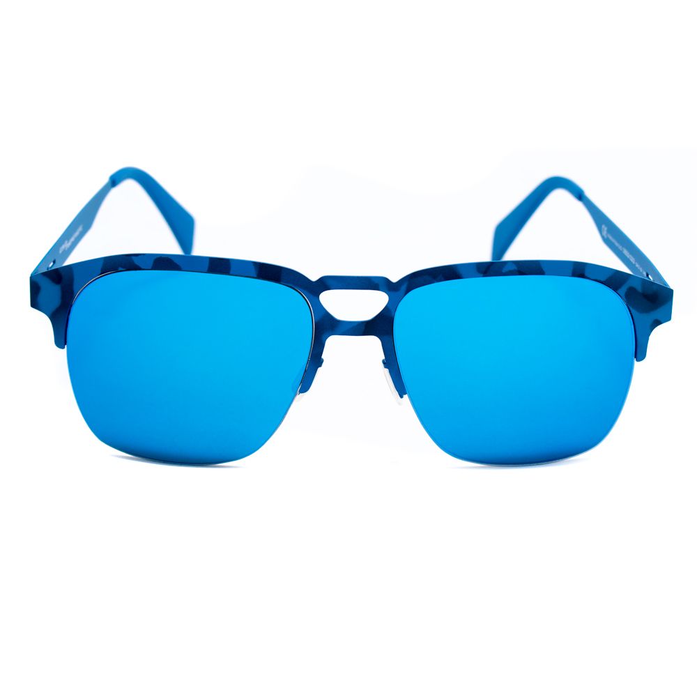 Blaue Sonnenbrille aus Metall von Italia Independent