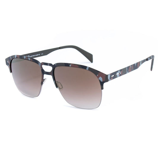 Graue Sonnenbrille aus Metall von Italia Independent