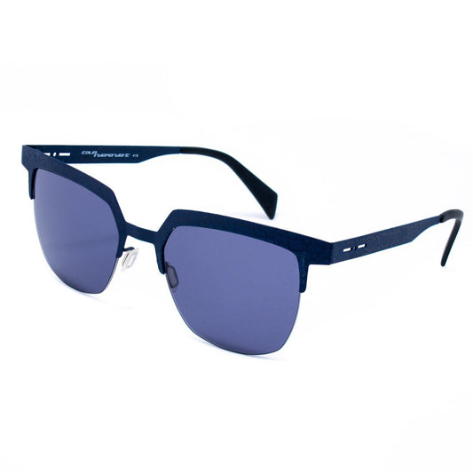 Blaue Sonnenbrille aus Metall von Italia Independent