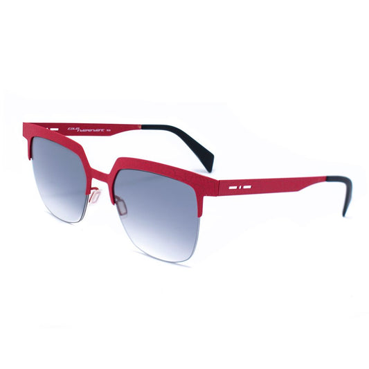 Rote Sonnenbrille aus Metall von Italia Independent