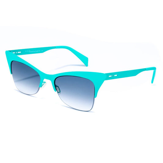 Grüne Sonnenbrille aus Metall von Italia Independent