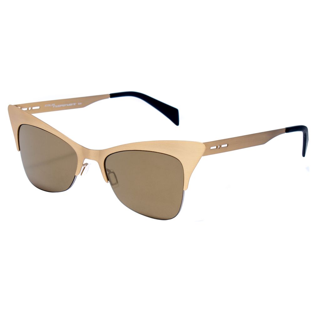 Italia Independent Sonnenbrille aus goldenem Metall