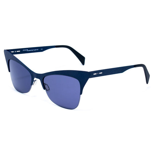 Blaue Sonnenbrille aus Metall von Italia Independent