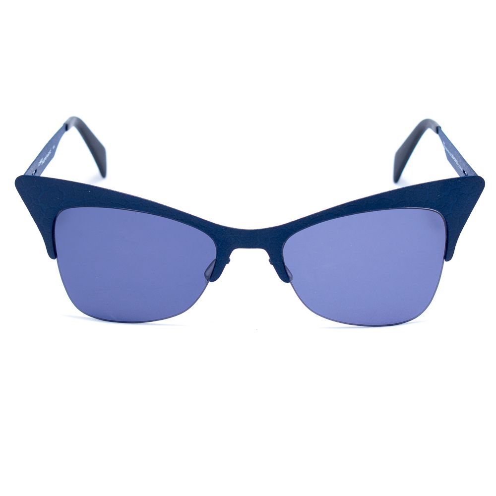Blaue Sonnenbrille aus Metall von Italia Independent