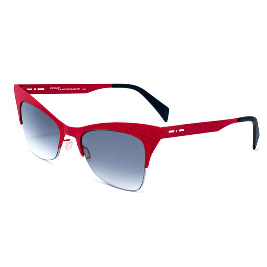 Rote Sonnenbrille aus Metall von Italia Independent
