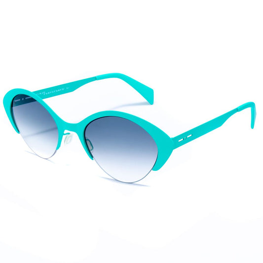 Grüne Sonnenbrille aus Metall von Italia Independent