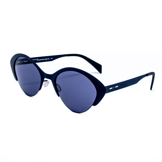 Blaue Sonnenbrille aus Metall von Italia Independent