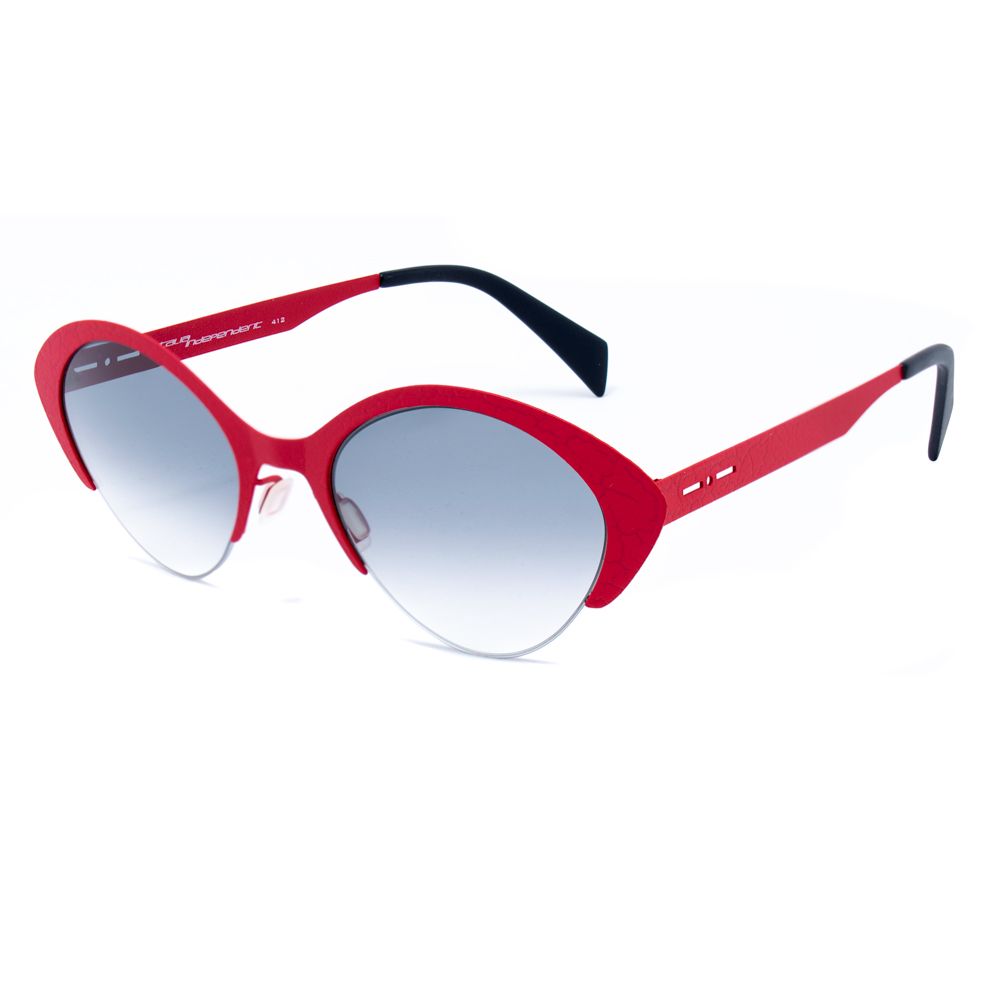 Rote Sonnenbrille aus Metall von Italia Independent