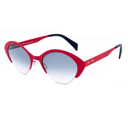 Rote Sonnenbrille aus Metall von Italia Independent
