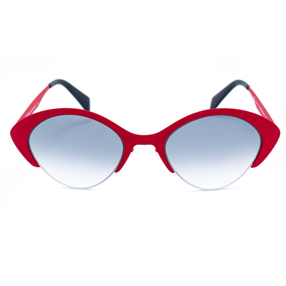 Rote Sonnenbrille aus Metall von Italia Independent