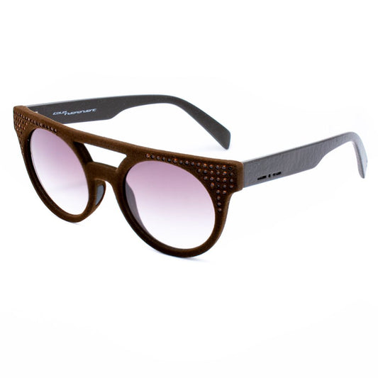Italia Independent – ​​Braune Acetat-Sonnenbrille