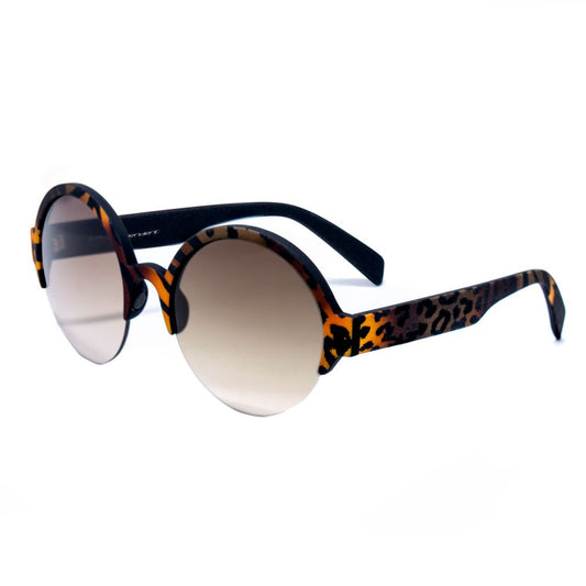 Italia Independent – ​​Orangefarbene Acetat-Sonnenbrille