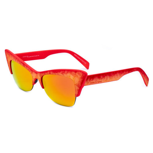 Italia Independent – ​​Rote Acetat-Sonnenbrille