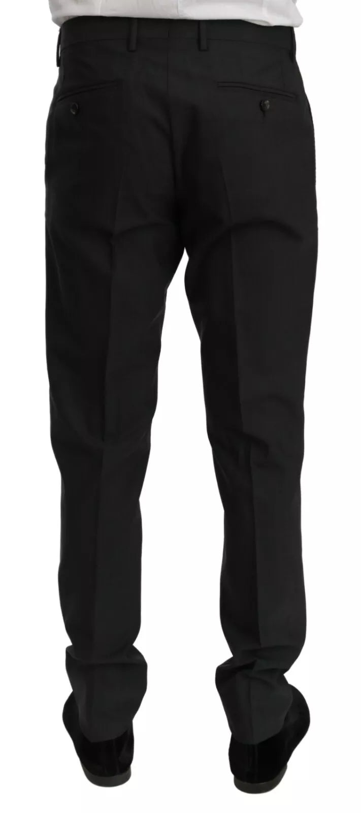 Dolce &amp; Gabbana Slim Fit MARTINI Wollanzug in Grau