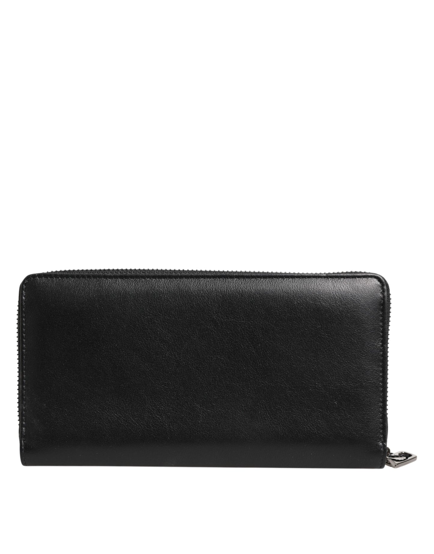 Dolce & Gabbana Black Blue Exotic Leather Men Continental Clutch Wallet