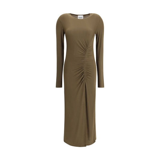 Marant Etoile Green Modal Casual Dress