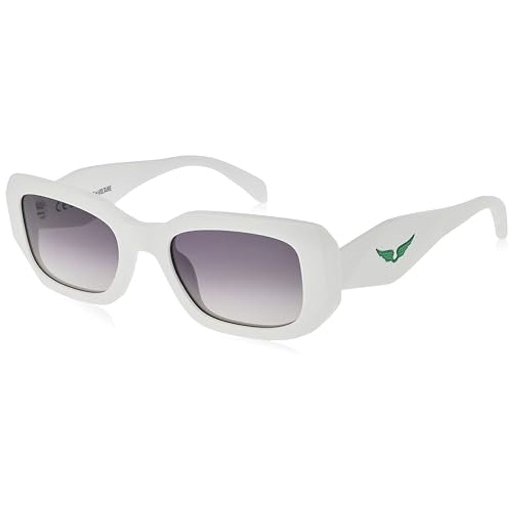 Weiße Acetat-Sonnenbrille von Zadig &amp; Voltaire
