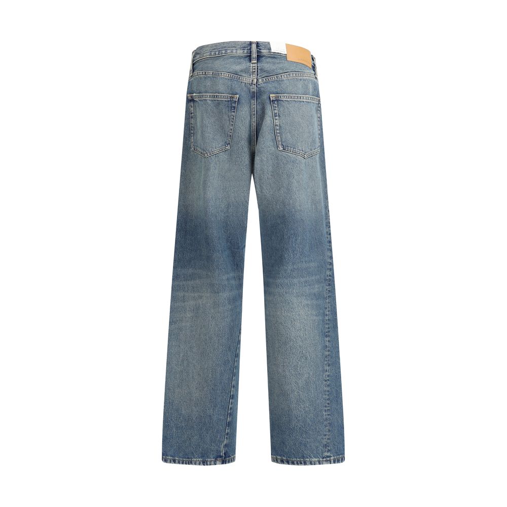 Sunflower Blue Cotton Jeans Denim