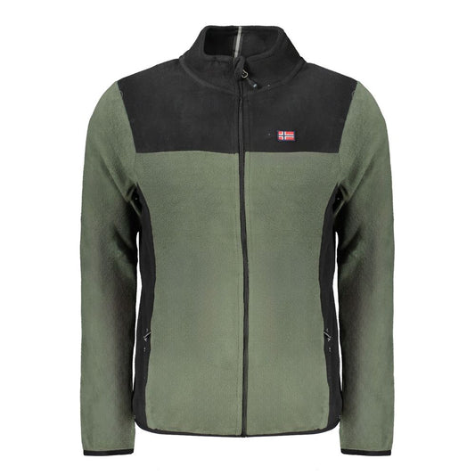 Norwegen 1963 Grüner Polyesterpullover