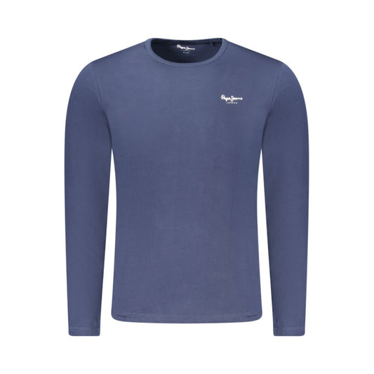 Blaues Baumwoll-T-Shirt von Pepe Jeans