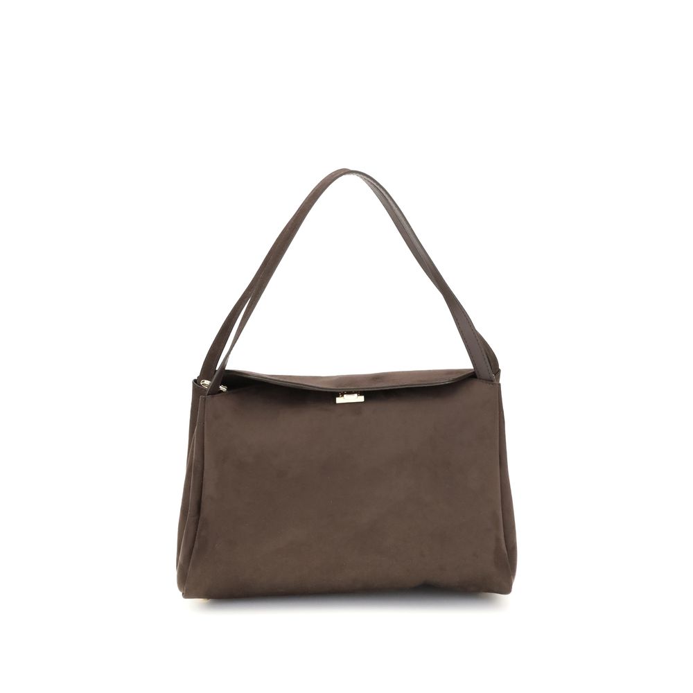 THEMOIRè Brown Other Fibres Shoulder Bag