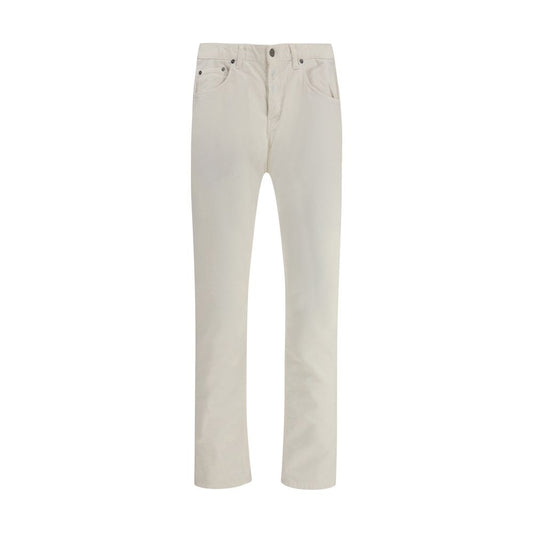 PT Torino White Cotton Pants