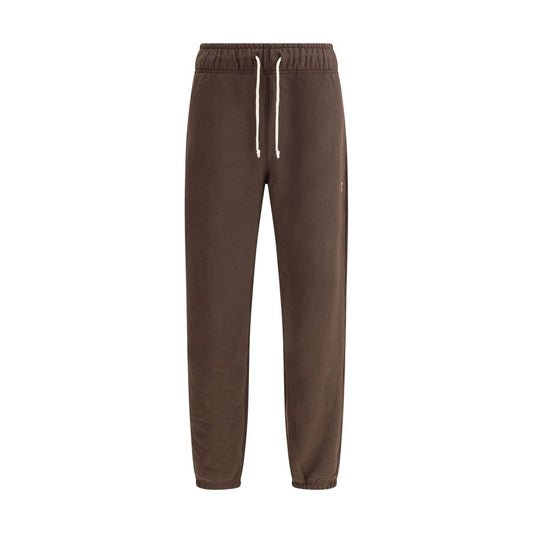New Balance Elastic-waistband logo-patch track Pants
