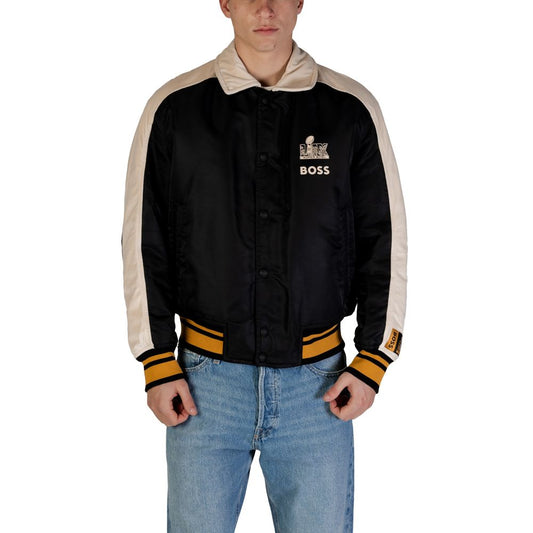 Hugo Boss Black Polyamide Jackets & Coat