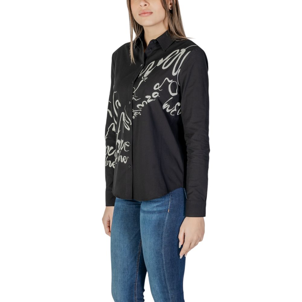 Desigual Black Cotton Shirt