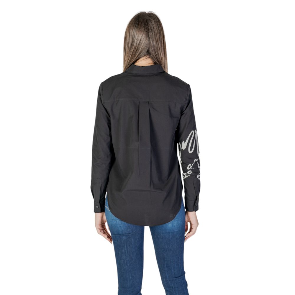 Desigual Black Cotton Shirt