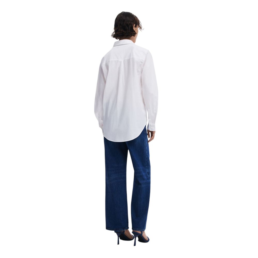 Desigual White Cotton Shirt