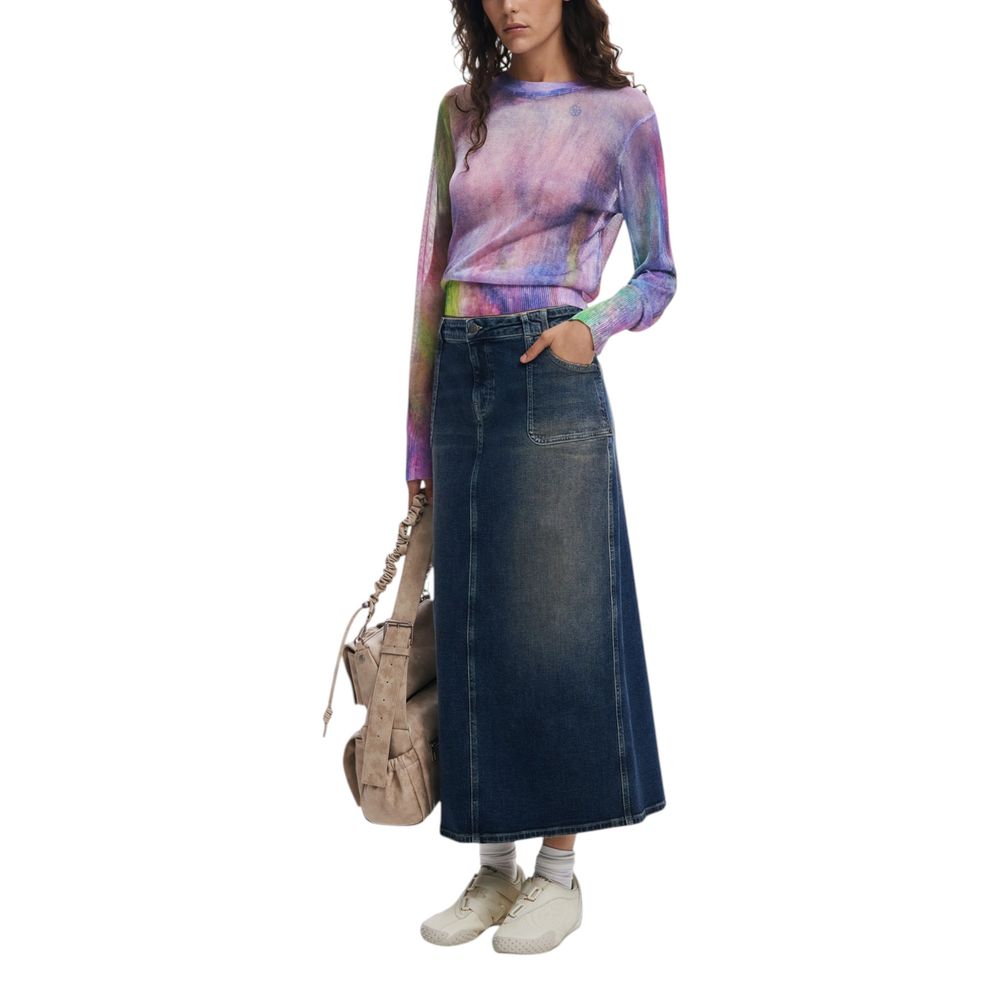 Desigual Purple Viscose Sportswear