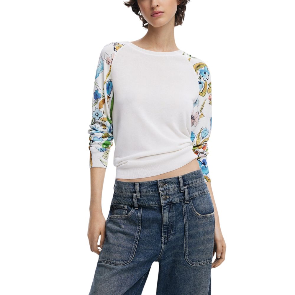Desigual White Viscose Sportswear