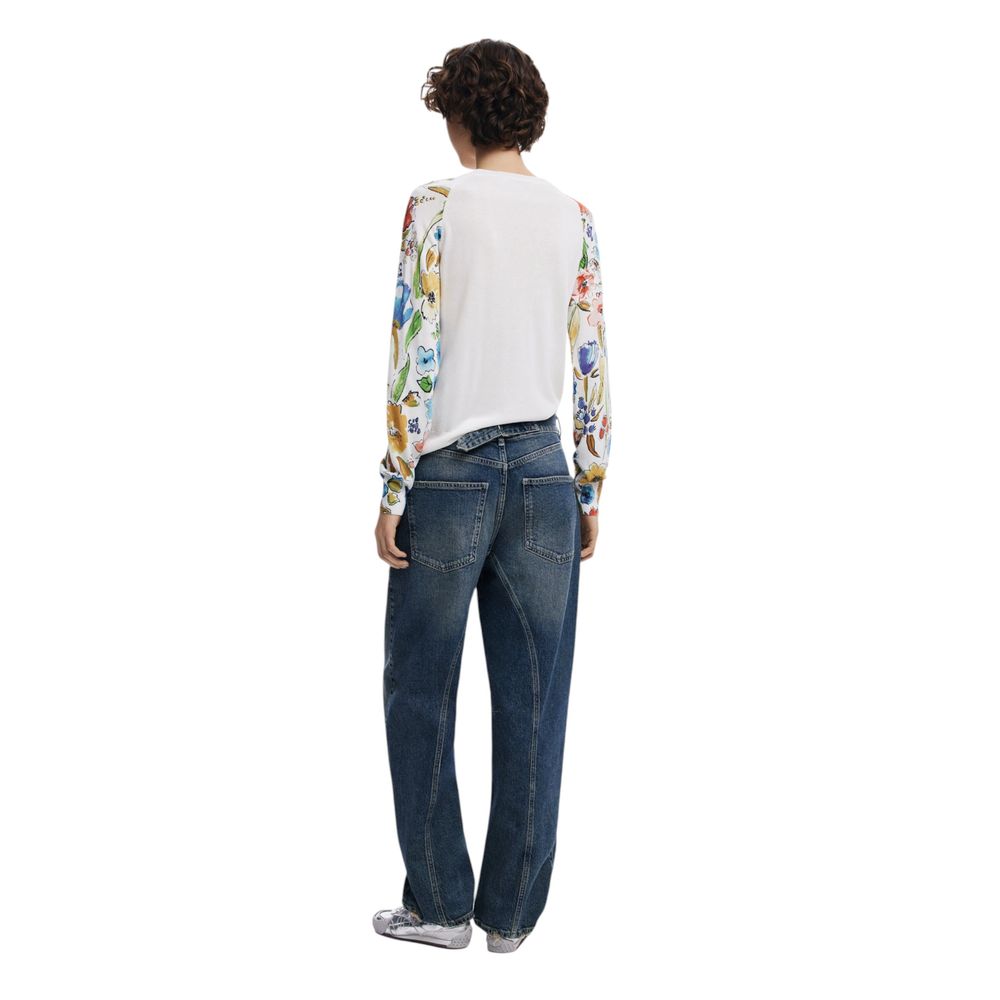 Desigual White Viscose Sportswear