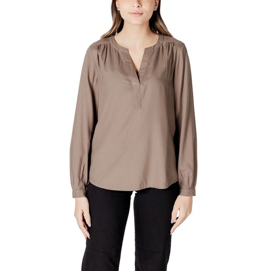 Street One Beige Viscose Blouse