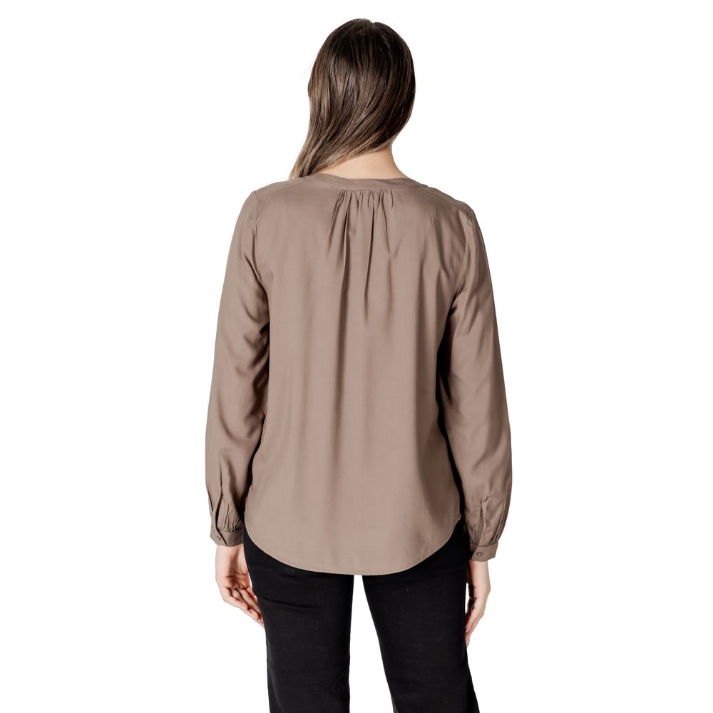 Street One Beige Viscose Blouse