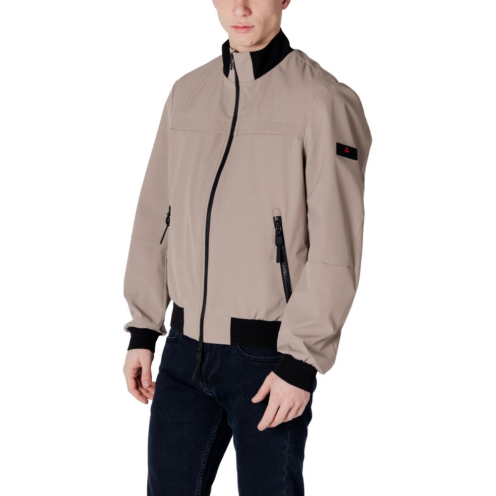 Peuterey Brown Polyester Jackets & Coat