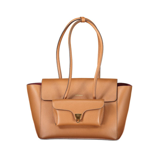 Coccinelle Brown Leather Women Handbag