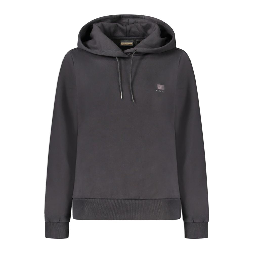 Napapijri Black Cotton Women Sweater