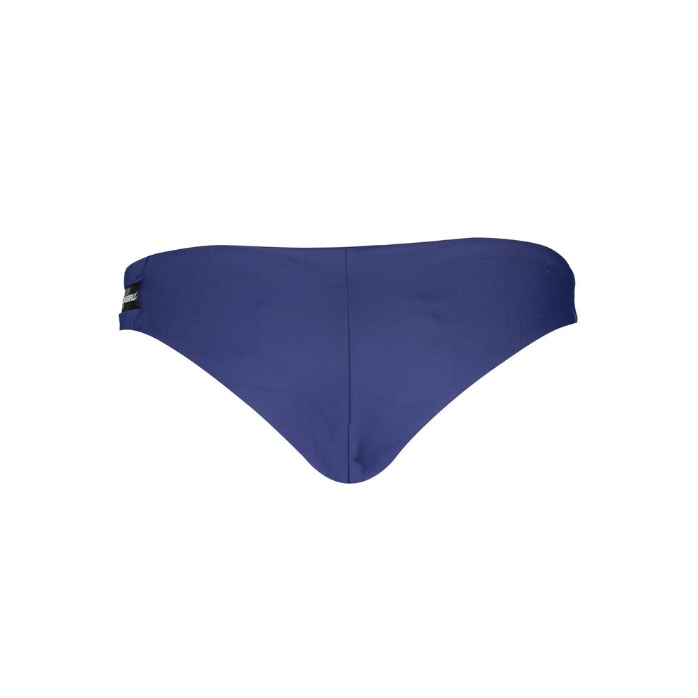 Karl Lagerfeld Blue Elastane Swimwear