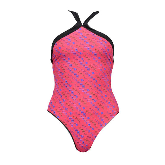 Karl Lagerfeld Red Elastane Swimwear