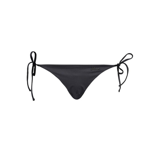 Karl Lagerfeld Black Elastane Swimwear