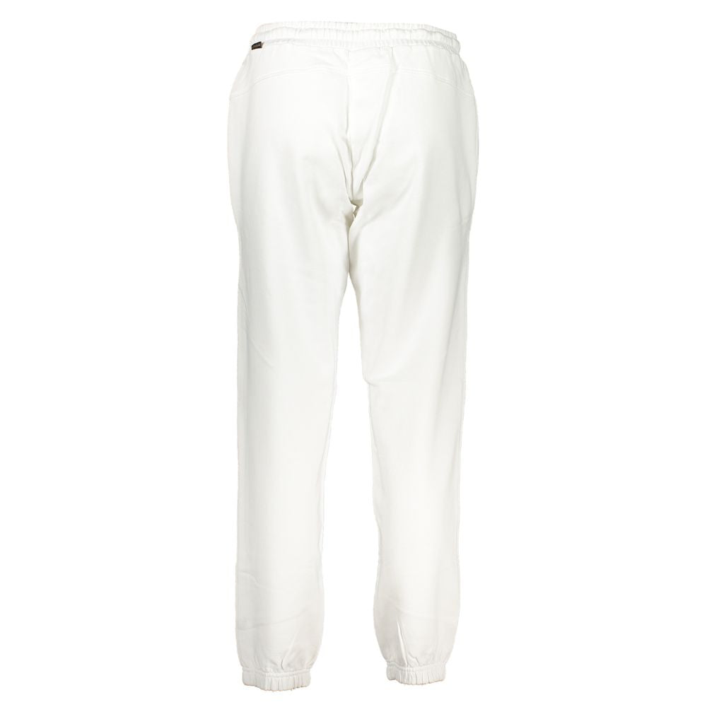 Napapijri White Cotton Pant