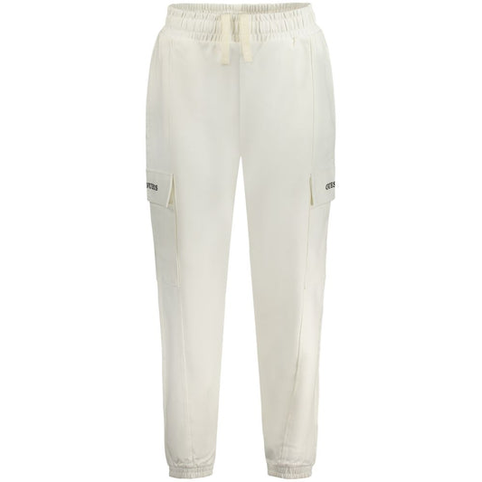 Guess Jeans White Cotton Pant