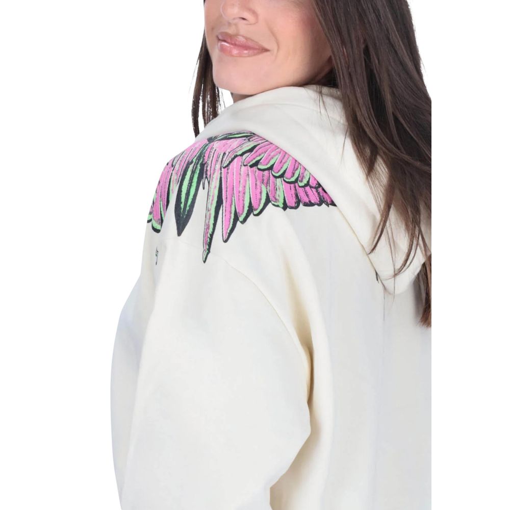 County of Milan White Cotton Hoody