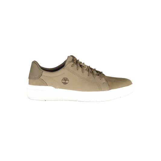 Timberland Green Leather Men Sneaker