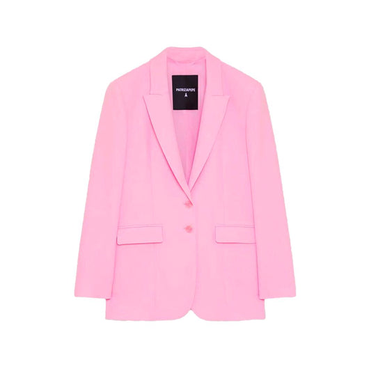 Patrizia Pepe Pink Polyester Blazer