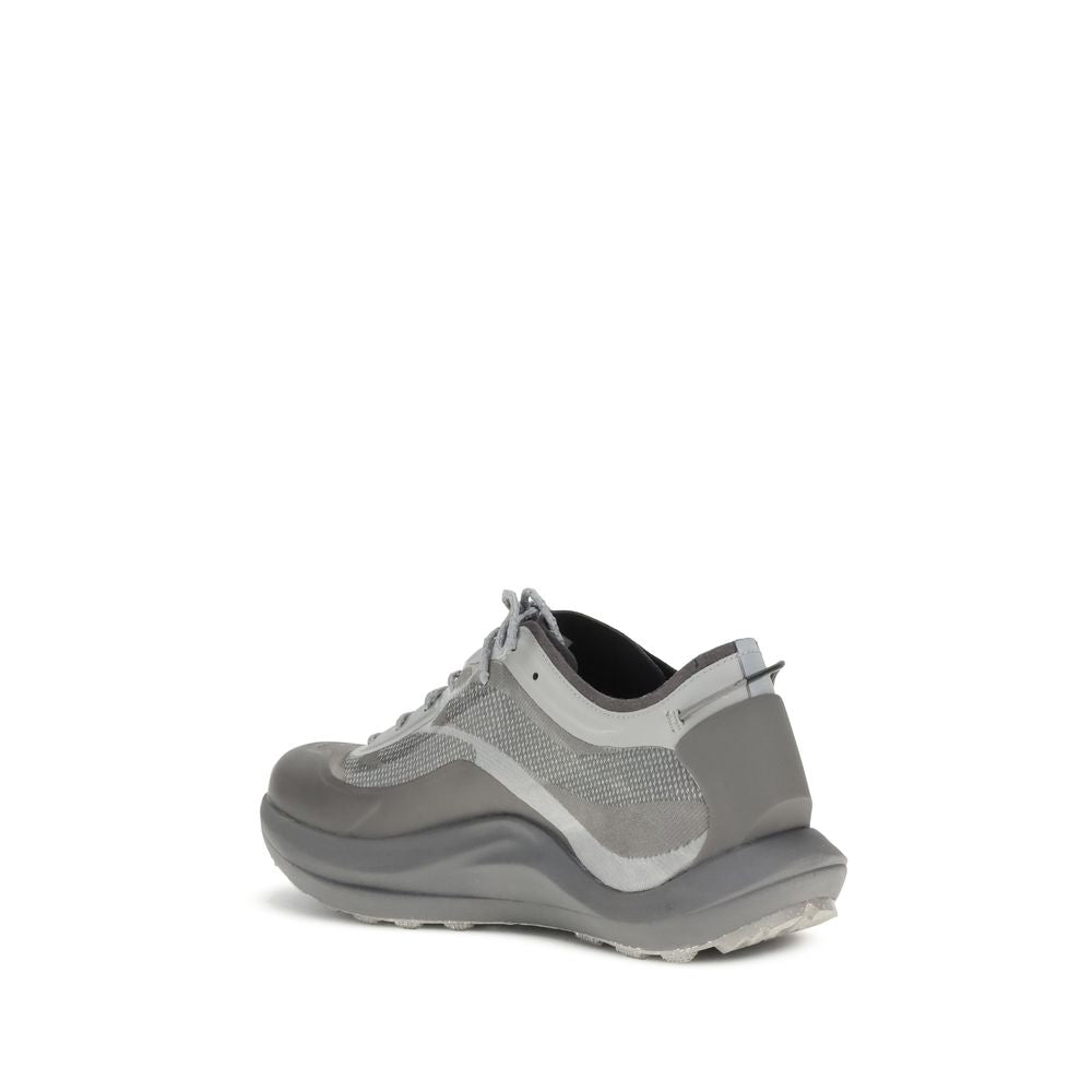 ROA Gray Polyamide Athletic Sneakers